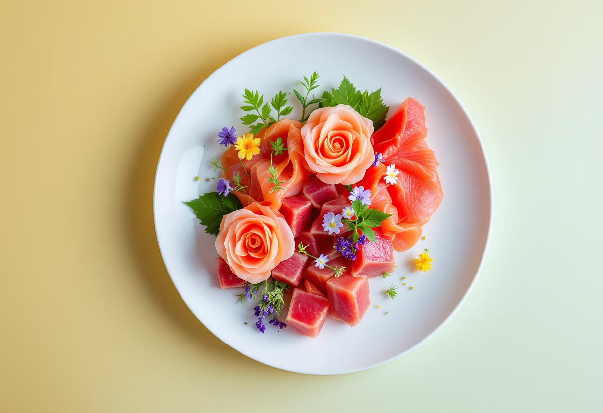 image of sashimi selection