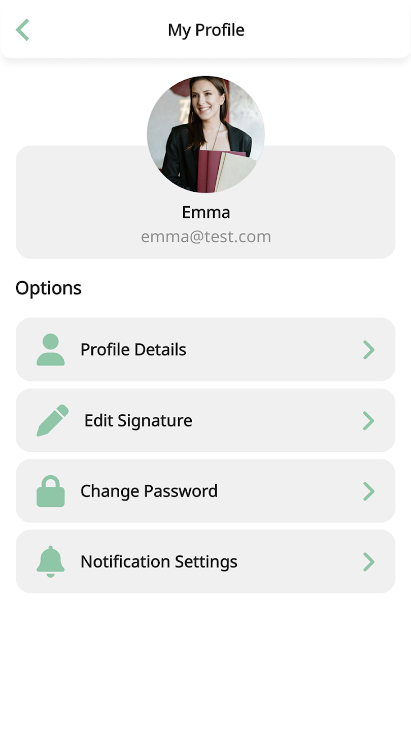 e-sign contracts and store documents in Opsyte app